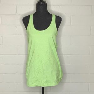Lululemon tank - green checkered, size 10